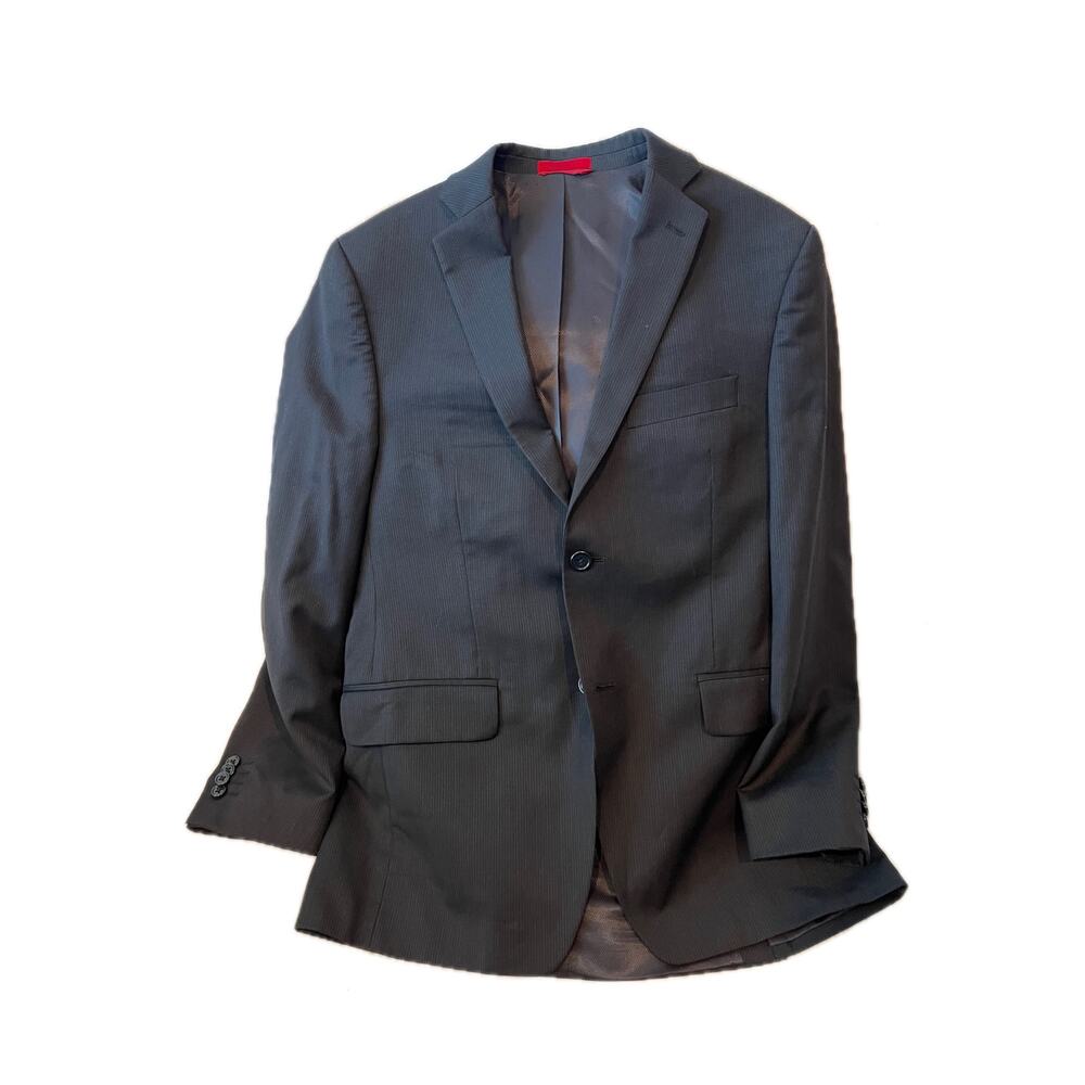 Alfani by Macy's Young Mans Wool Slim Fit Business Suit